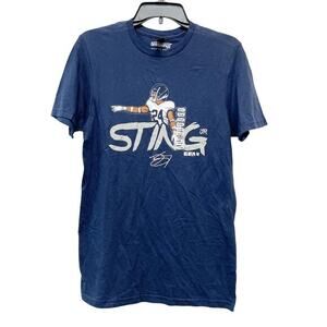 BreakingT Men's Houston Texans Derek Stingley Jr. Sting Jr. T‎ Shirt Navy Medium